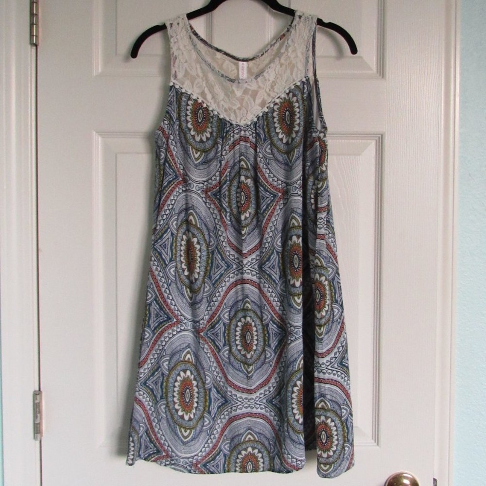 Xhilaration Lined Lace Dress